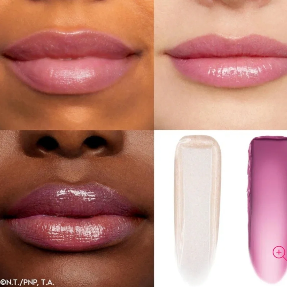 ColourPop Heroines Ultra Glossy & Ultra Blotted Lip Duo: Deep Pink & Cream, NIB